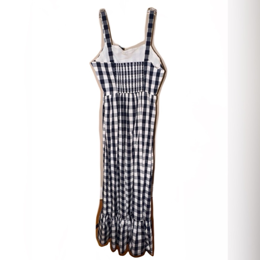 J. Crew Cotton Gingham Maxi Dress - Picture 4 of 7